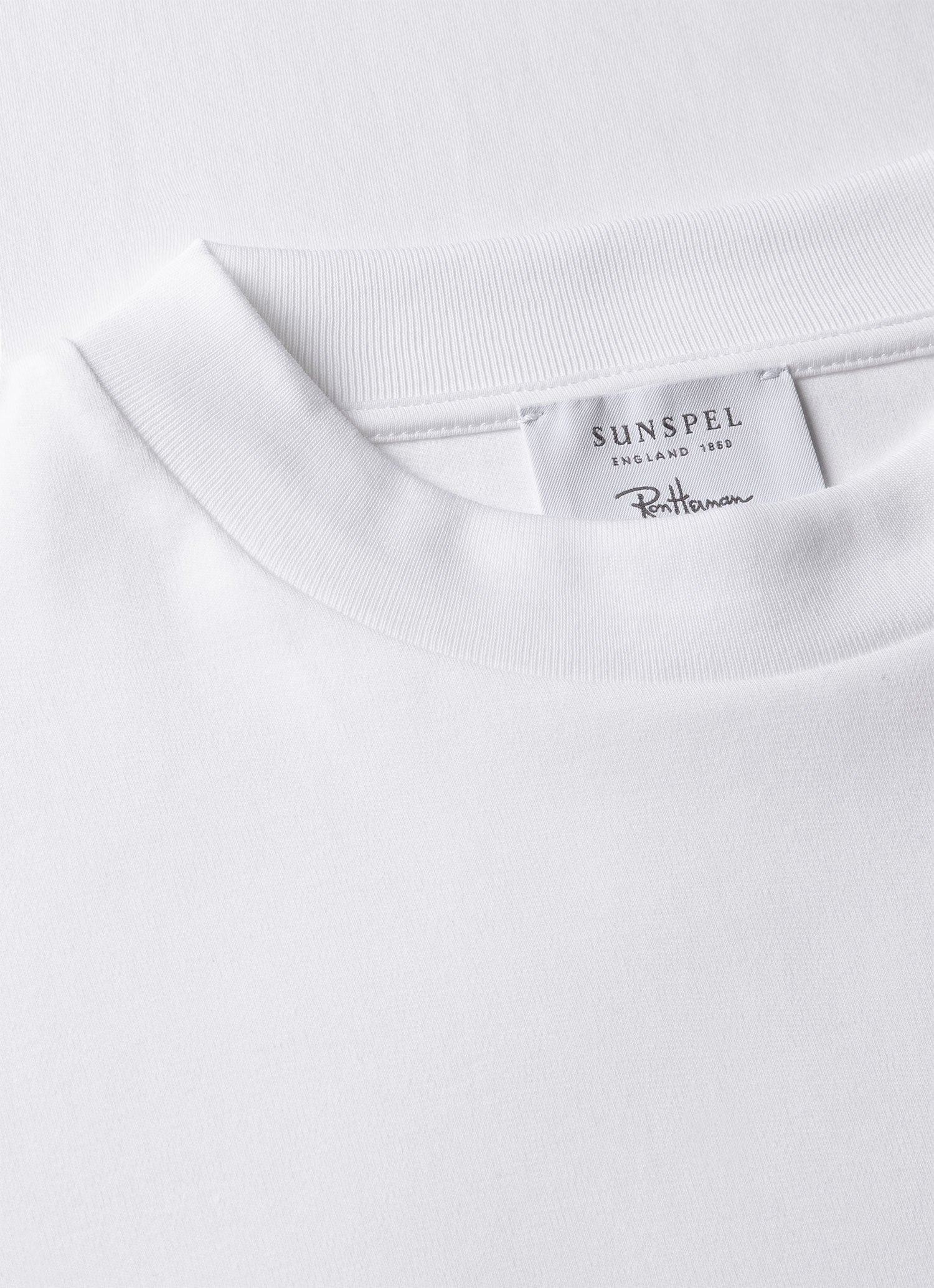 Men's Sunspel x Ron Herman T-shirt in White