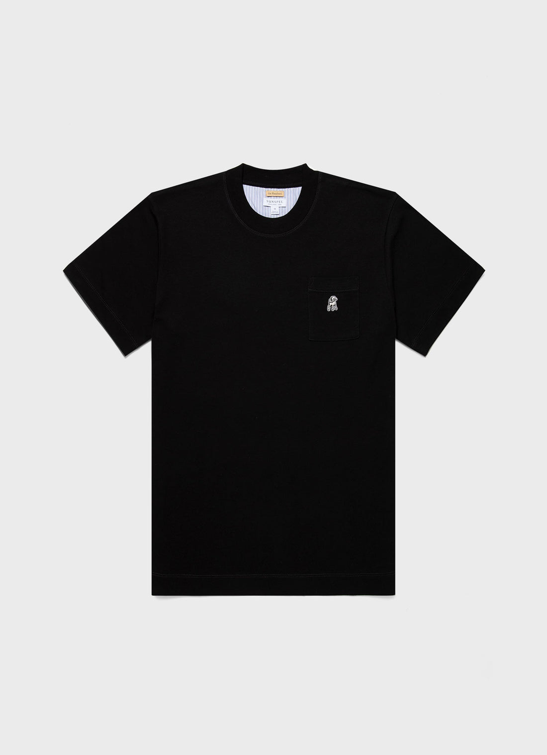 Men's Sunspel x the Shepherd UNDERCOVER Heavyweight T-shirt in Black