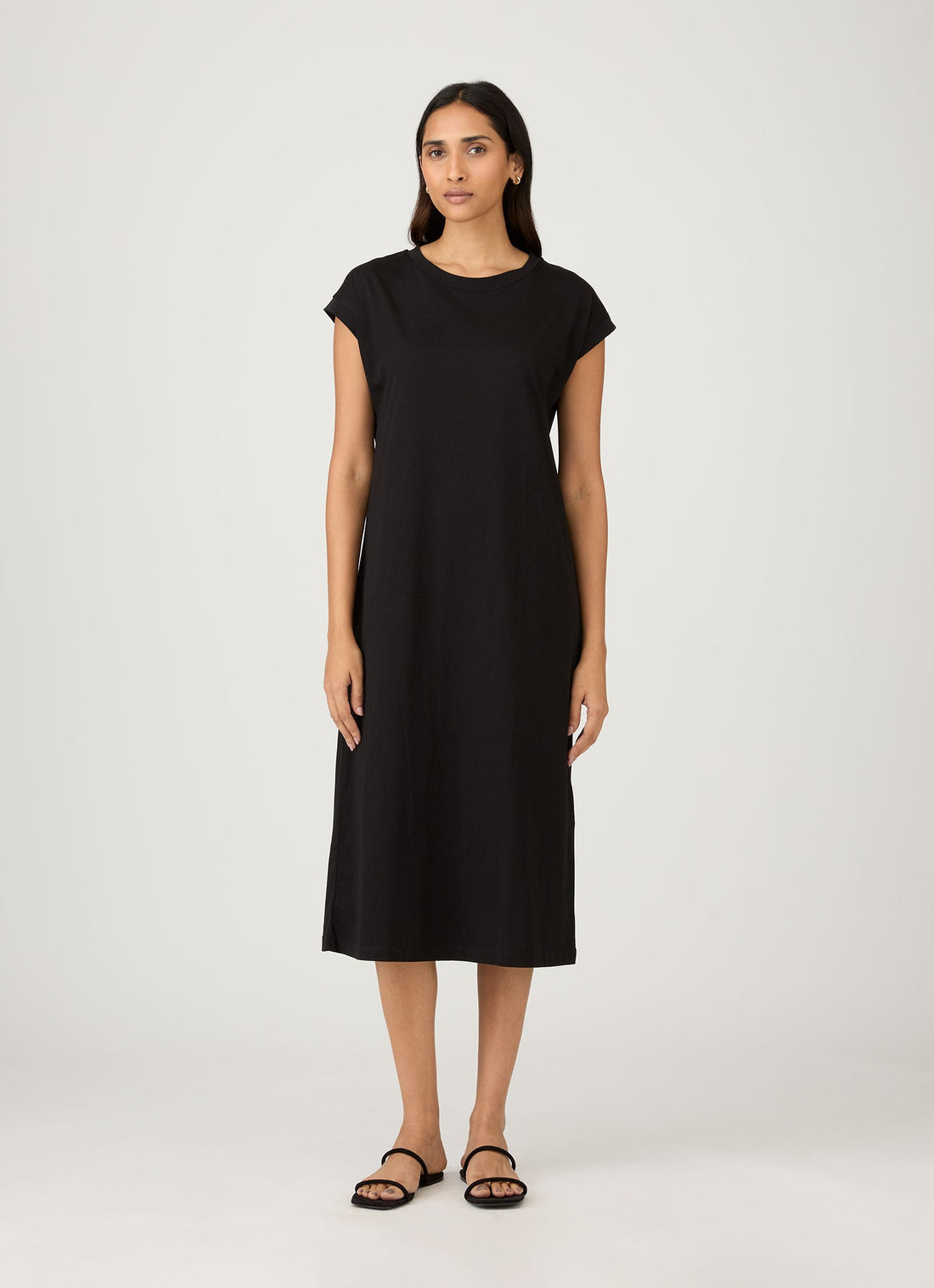Women's T-shirt Dress in Black