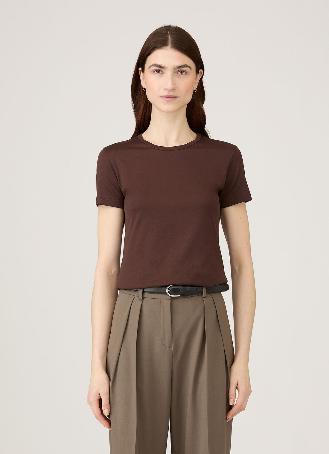Women's Classic T-shirt in Truffle