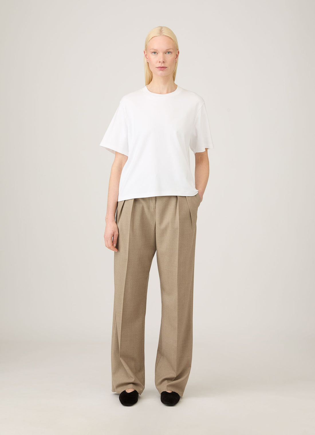 Women's Boxy Heavyweight T-shirt in White