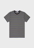 Navy/Hunter Green Holiday Stripe