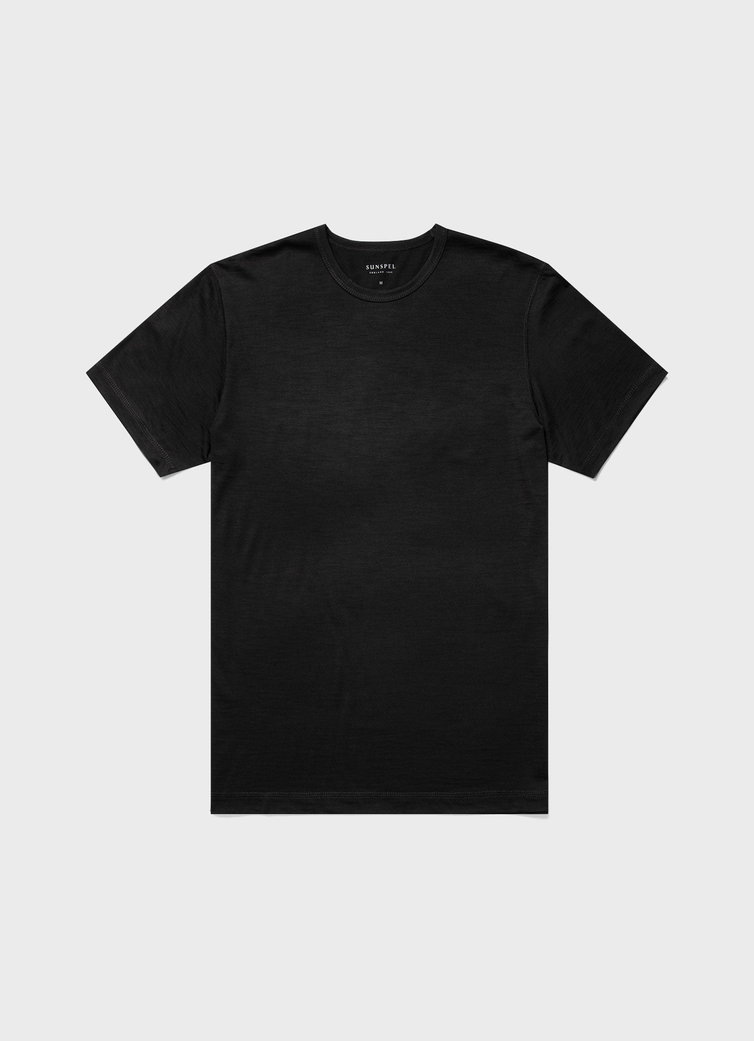 Men's Thermal Merino T-shirt in Black